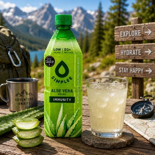 SIMPLEE Aloe Vera Drink With Bits (Immunity) – 500ml Bottles (Pack of 6) — image 7