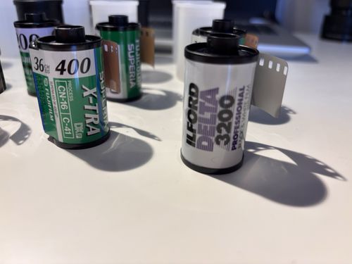 8 Rolls 35mm High Speed Film - Fuji, Ilford — image 2