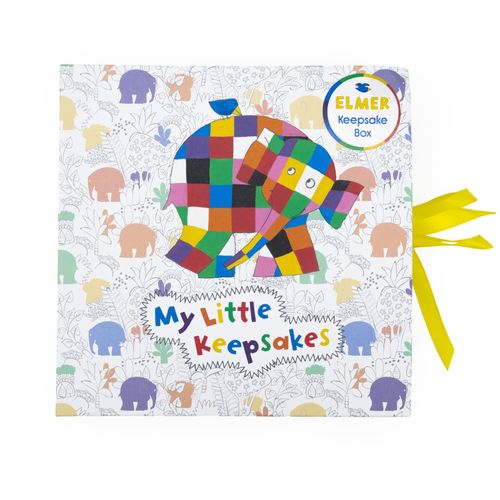 Elmer Baby Keepsake Box Memory Chest Newborn Gift with Drawers Official Elmer — image 6