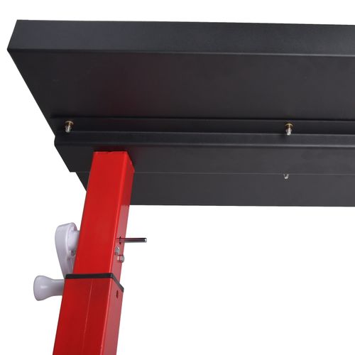 Adjustable Work Table with Wheels Mechanic Rolling Tool Tray Table for Garage UK — image 4