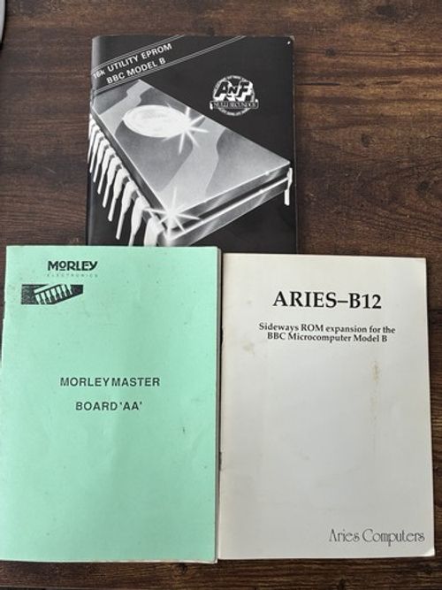 Bundle of Acorn BBC Micro Hardware Software User Guides - Aeries B-12 Morley AnF