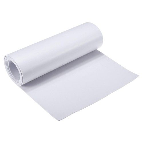 EVA Foam Sheets White Self Adhesive Back 6.56ft x 11.8 Inch 2mm Thickness