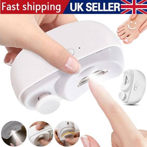 Electric Toe Nail Clippers For Thick Nails Nail Trimmer Cutter USB Rechargeable — image 2