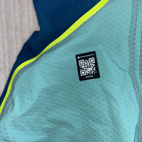 Speedo Women's LZR Fastskin Intent Openback Kneeskin Arctic Glass Size 26 New* — image 12
