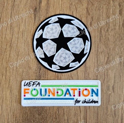 Champions League Starball Respect Foundation Patch Badge 2009-2025 Heat Transfer