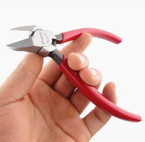 6" 150mm Flush Cut Diagonal Side Cutters Wire Cutting Pliers Nippers Tool UK — image 3