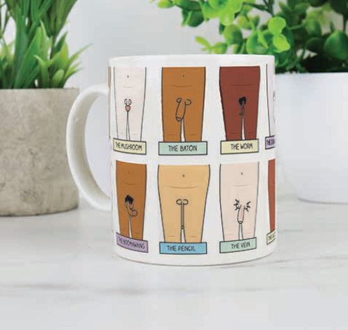 GR Willy Penis Mug Offensive Mug Rude Adult Humour Cock Ceramic Novelty Gift