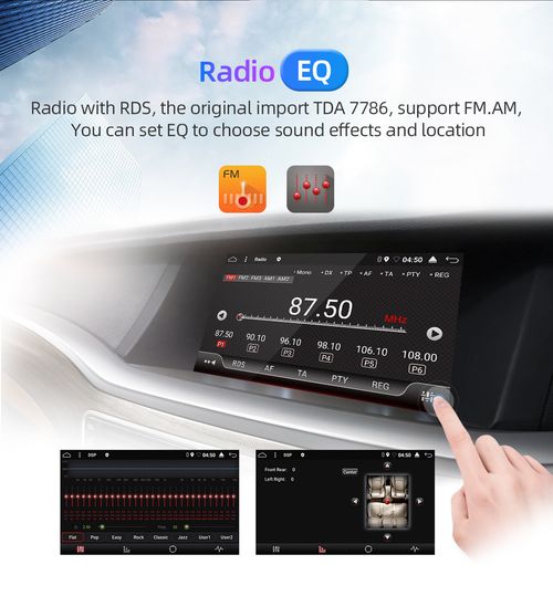 9"For Iveco Daily 2014-2021 Sat Nav GPS Car Stereo Android 14 Auto Car Play — image 11