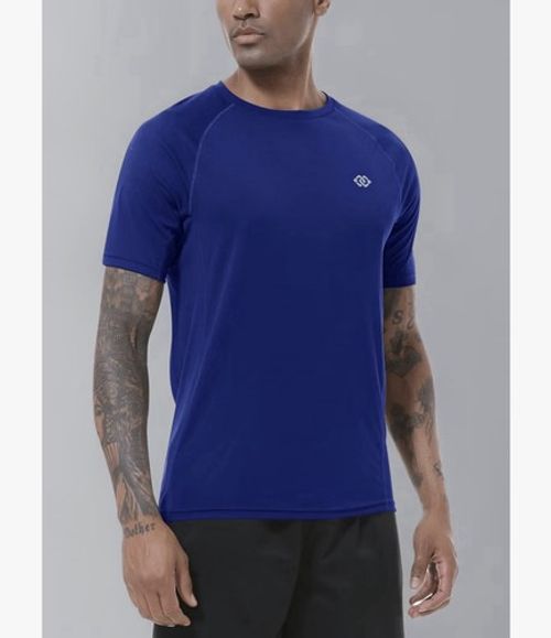 MoFiz Men’s UV Rash Guard Short Sleeve Swim Surfing Running Sports Top