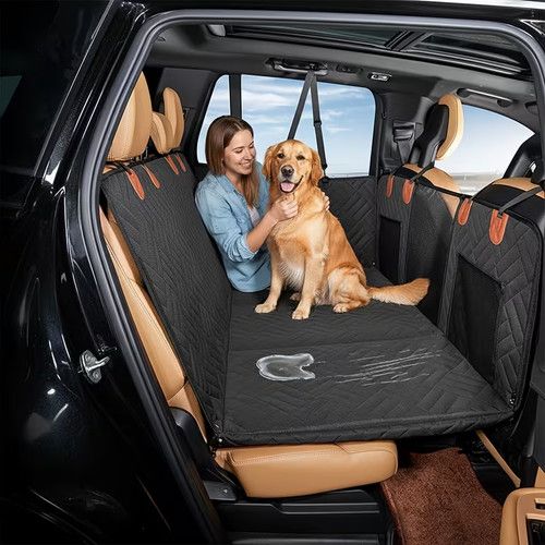 Pet Car Seat Cover Dog Safety Protector Mat Back Seat Hammock Cushion Non Slip