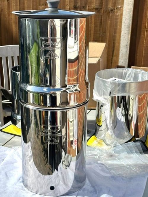 Imperial Berkey Water Filter System/W-Black Element Filters. UK-Seller.