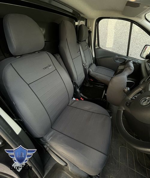 TAILORED SEAT COVERS For RENAULT TRAFIC PANEL VAN 2015 - 2026 FABRIC — image 5