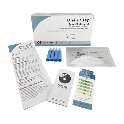 One Step Total Cholesterol Test Simple and Quick | 2 Tests — image 1