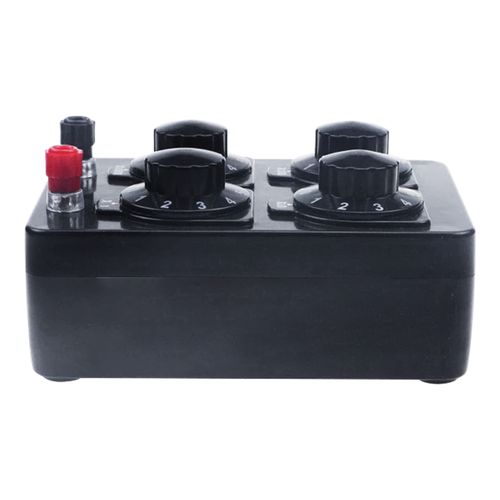 0-9999.9 Ohm Variable Resistance Box Decade Resistor Physical School Teaching — image 5