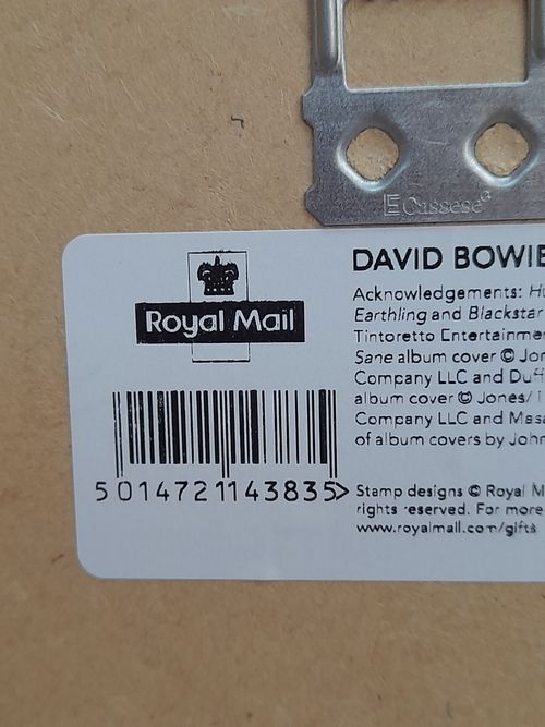 David Bowie Framed Royal Mail Postage Limited Edition Stamps Set (2017) — image 12