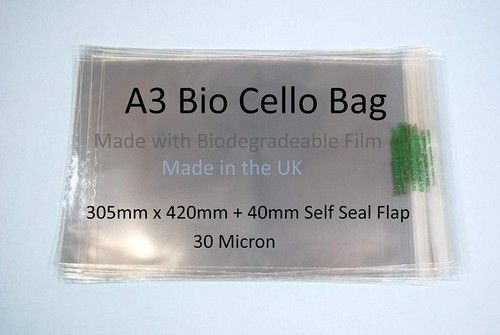 Biodegradable Cello Bags Card & Photo Clear Self Seal ✅ Cellophane Display Bags