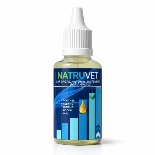 *MAX STRENGTH* Dog Ear Drops STOP Shaking Ears Itching Mites Odour Wax 30ml — image 2