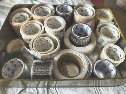 Washi Tape Bundle Job Lot Mixed Craft Scrapbooking Card Making Journal