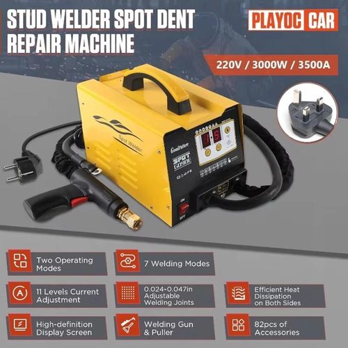 3800A 220V Dent Puller Spot Welder Auto Stud Welding Machine 7 Modes Available # — image 6
