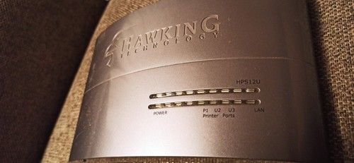 Hawking Technology 2 USB + 1 Parallel Port Print Server - BNIB - NOS
