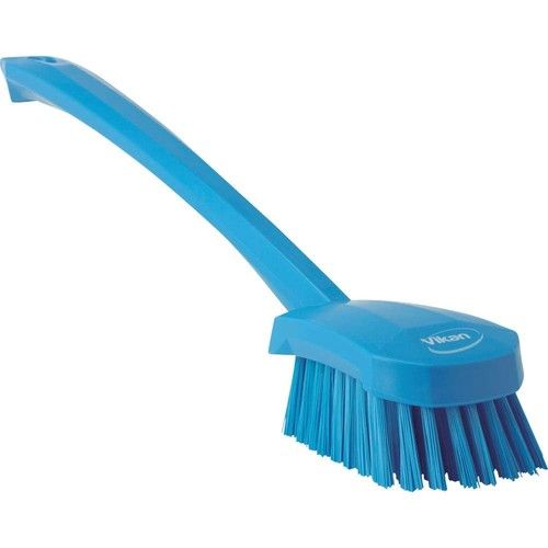 Vikan 41863 Hand-Held Hand Brush, Polypropylene, Polyester Bristle, 15-3/4"