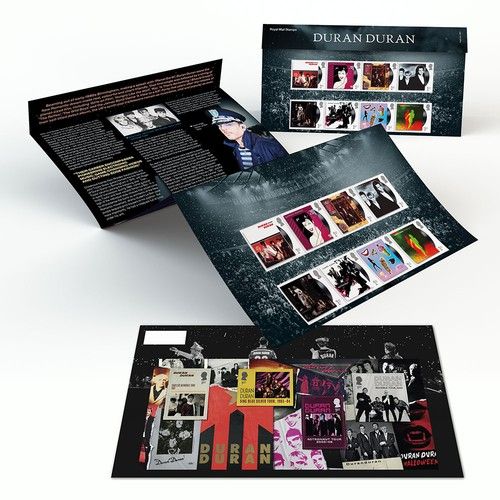 Duran Duran Stamps Presentation Pack from Royal Mail