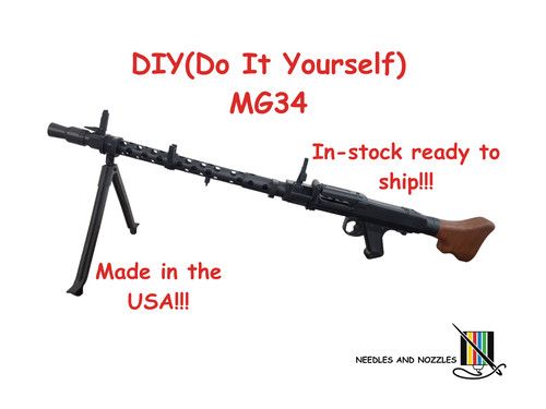 DIY MG34 replica | PARTS ONLY | 3d Printed Parts only | Non-functional