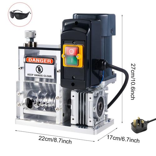1.5~30mm Electric Wire Stripping Machine 5 Channel Cable Stripper Recycling Tool — image 2