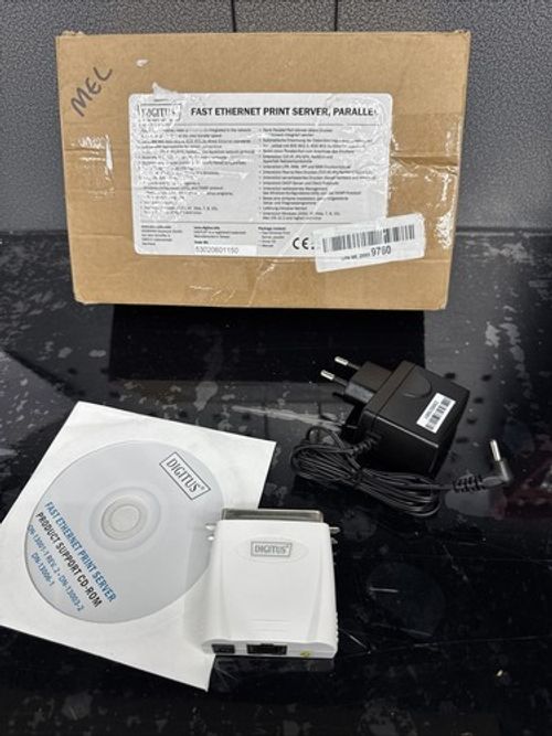 DIGITUS Fast Ethernet Print Server, Parallel (DN-13001-1)