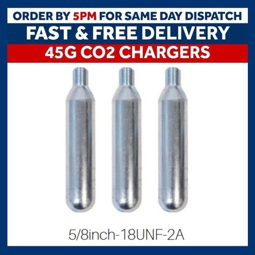 Pro CO2 45g Cylinder Gas Cartridge Plant Growth Health Aquarium Fish Tank