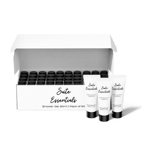 Suite Essentials Shower Gel (30ml x 50 Pack) | For Airbnbs, Guests & Hotels — image 1