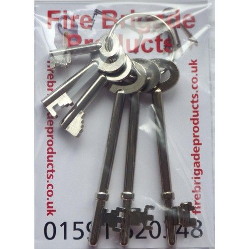 Fire Brigade Products Set of 6 FB KEYS - Comprises one of each FBWK-FB11K-FB1...