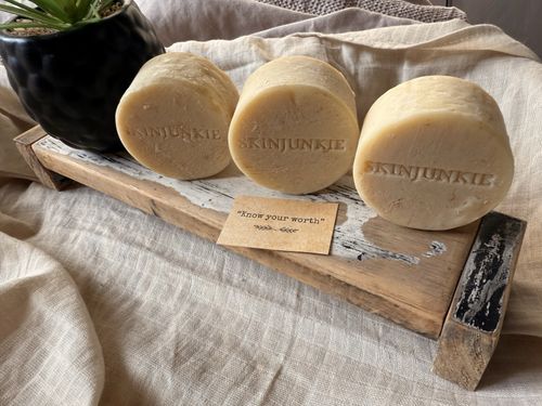 Organic 3 Excema  Shampoo Body Bar 3 Bar Baby Toddler Skin Gentle Handcrafted — image 3