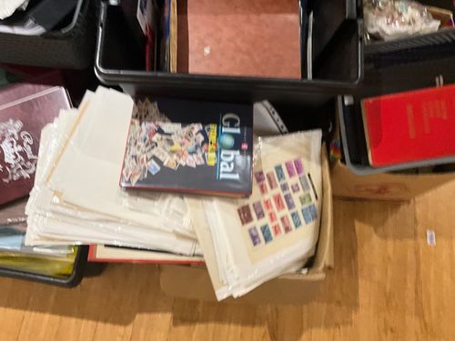 Glory Box £100 WORLD stamps sorting boxes 8kg+ SEE DESCRIPTION — image 5