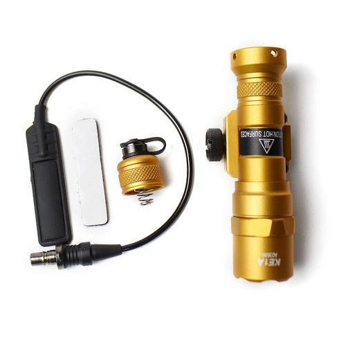 SOTAC Metal Torch M300B 500lm LED Flashlight For 20mm Picatinny Rail Airsoft