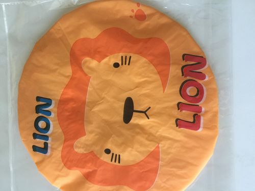 Women Kid Girls Boy Children Cute Hair Wrap Waterproof Bath Shower Head Cap Hat — image 1