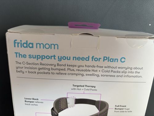 Frida Mom C Section Recovery Band Postpartum Abdominal Belt 2 Hot Cold Packs NEW — image 6