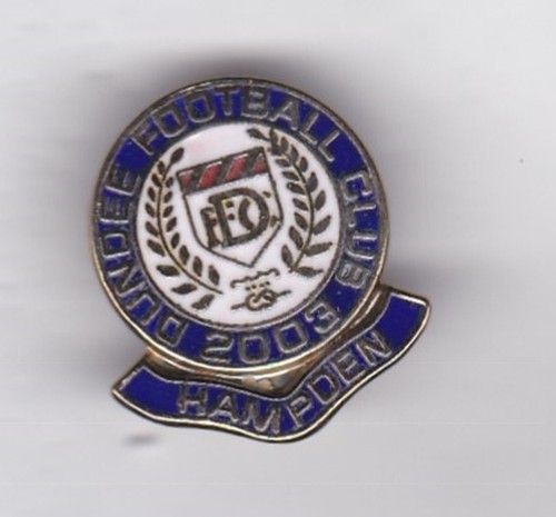Dundee " Hampden 2003 " - lapel badge brooch fitting
