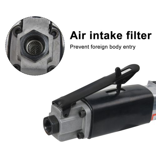 Air Body Hacksaw Cut Off Saw Cutting Metal Tool Pneumatic Reciprocating 4 Blades — image 7
