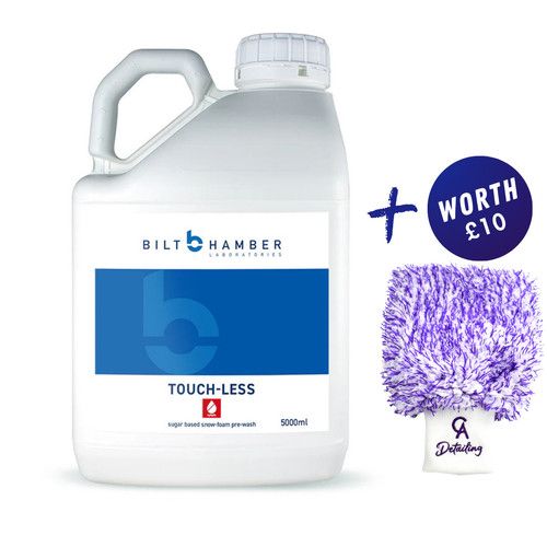 *NEW V2* Bilt Hamber Touch Less 5L Concentrated Car Snow Foam + Wash Mitt
