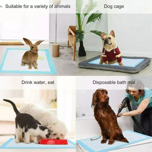 1-200x Disposable Baby Changing Pads DOG Mat Travel Disposable Waterproof Diaper — image 8