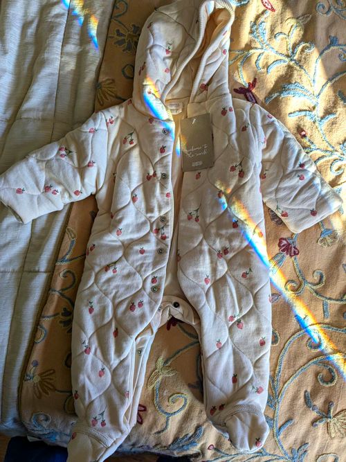 11 item Bundle 3-6month Girls. New Mama And Papas pramsuit — image 1