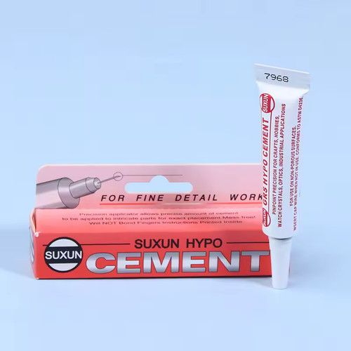 Hypo Cement Precision Glue Applicator for Jewellery Watches Crystals Clear glue