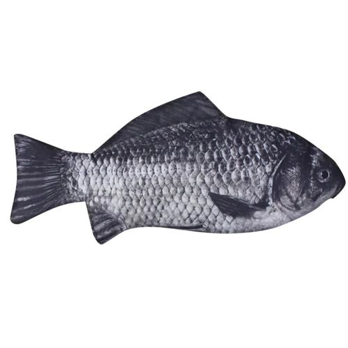 Fish-Shaped Pencil Bag – Realistic Carp Pen Case Makeup Pouch with Zipper — image 3