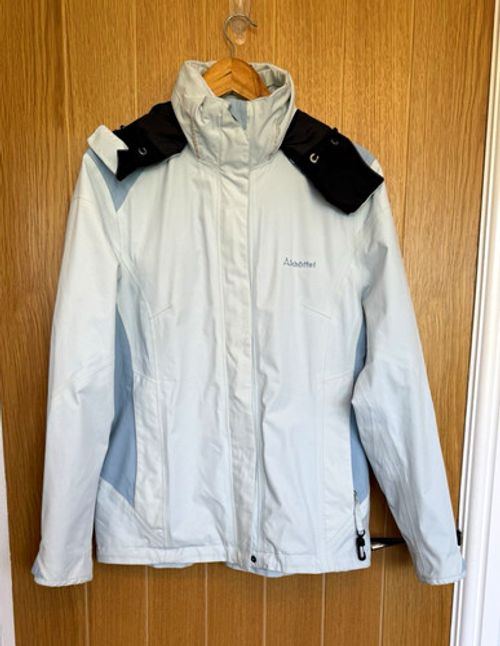 Schöffel GORE-TEX Women's Waterproof Hooded Jacket Blue Size 14