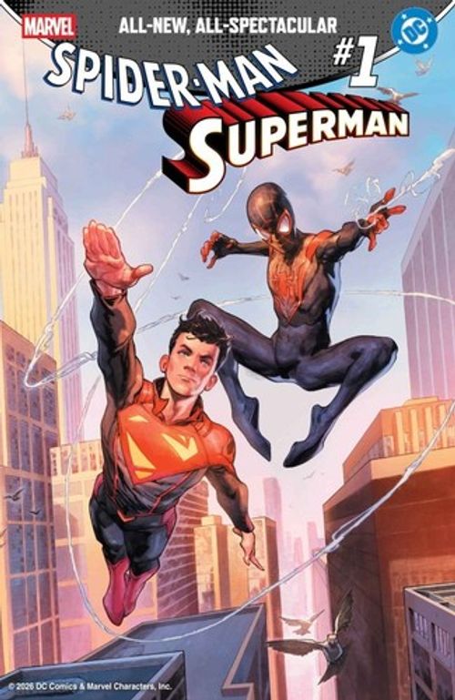 04.22.26 Spider-Man Superman #1 1:50 Jerome Opeña Variant 2026