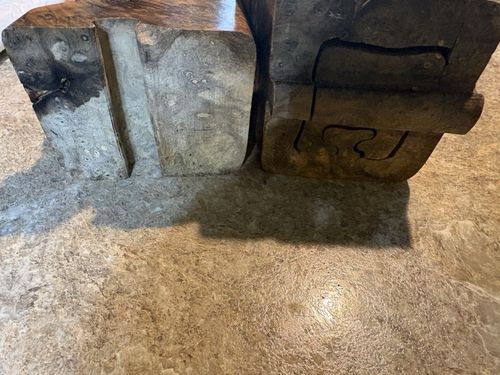 Vintage Buckeye Burl Hand Cut Puzzle/Secret Compartment.  — image 2