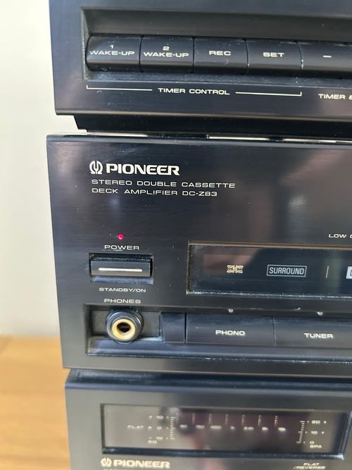 Pioneer DC-Z83 Stereo Double Cassette Deck Amplifier & FZ93L Tuner Set - Working — image 13