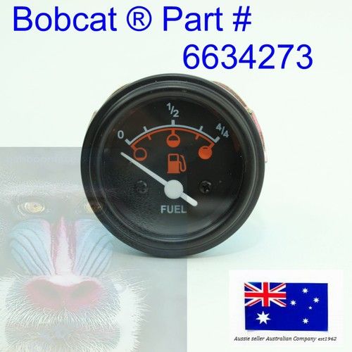 fits Bobcat Fuel Gauge 6634273 6560353 320 321 322 323 324 418 E08 E10 E14 E16 