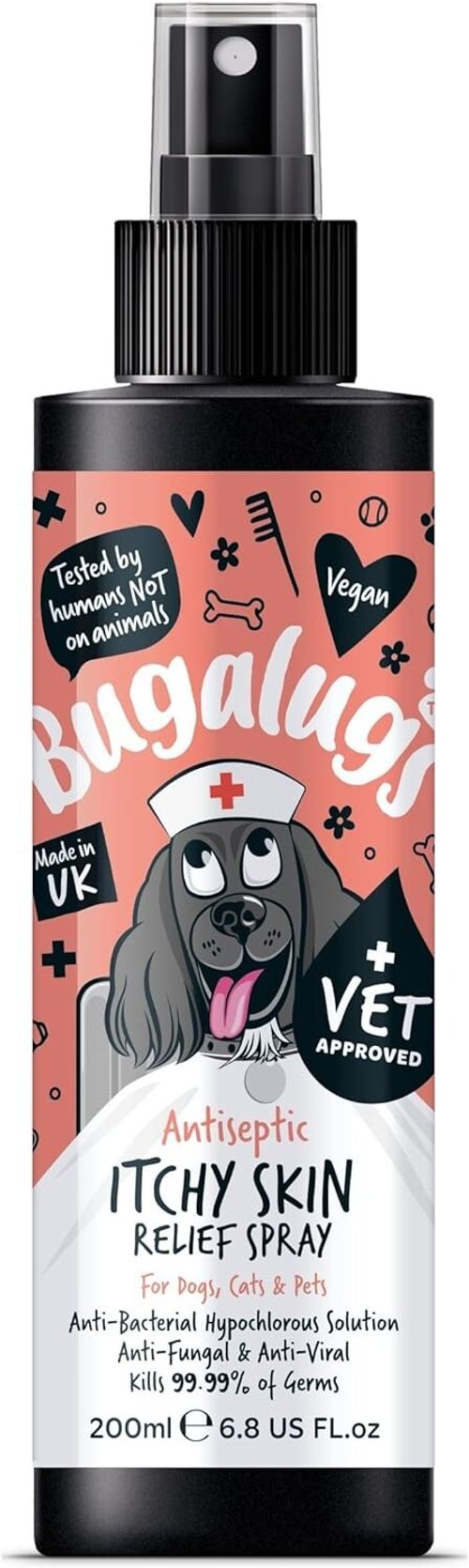 BUGALUGS itchy dog skin relief Antiseptic spray for dogs, puppy, cats & pets — image 10